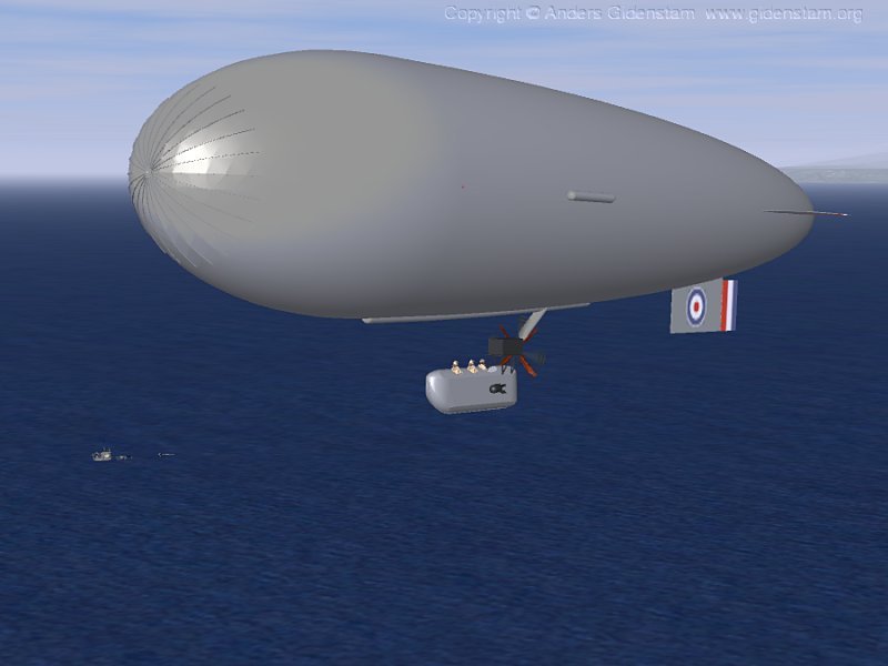 FlightGear Submarine Scout Airship